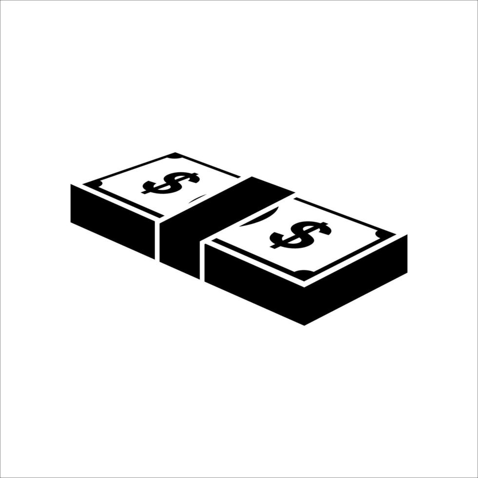 icône de l'argent. illustration de conception vectorielle d'icône d'argent. collection d'icônes d'argent. signe simple d'icône d'argent. vecteur