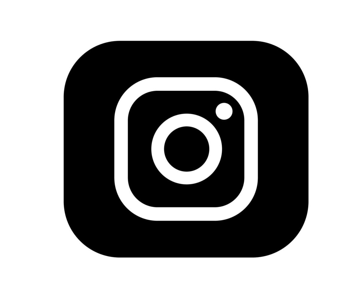 instagram médias sociaux icône logo symbole abstrait illustration vectorielle vecteur