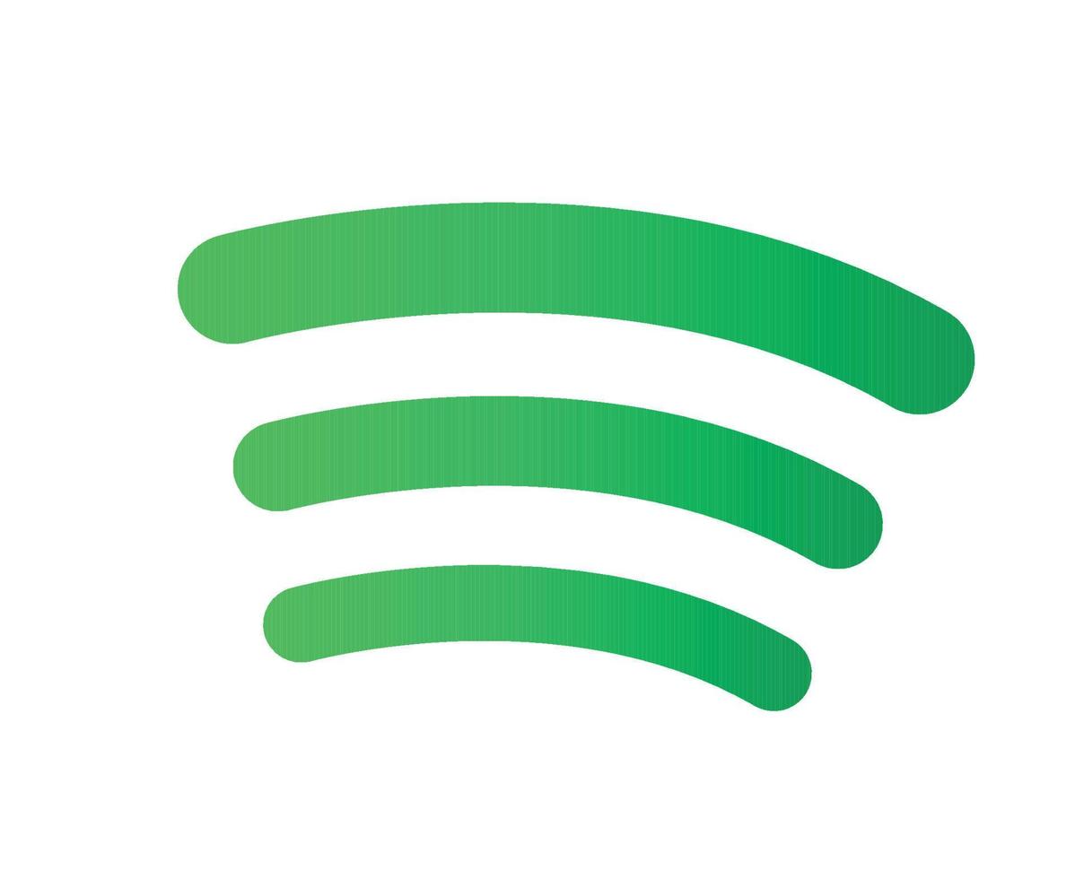 spotify médias sociaux icône logo élément illustration vectorielle vecteur