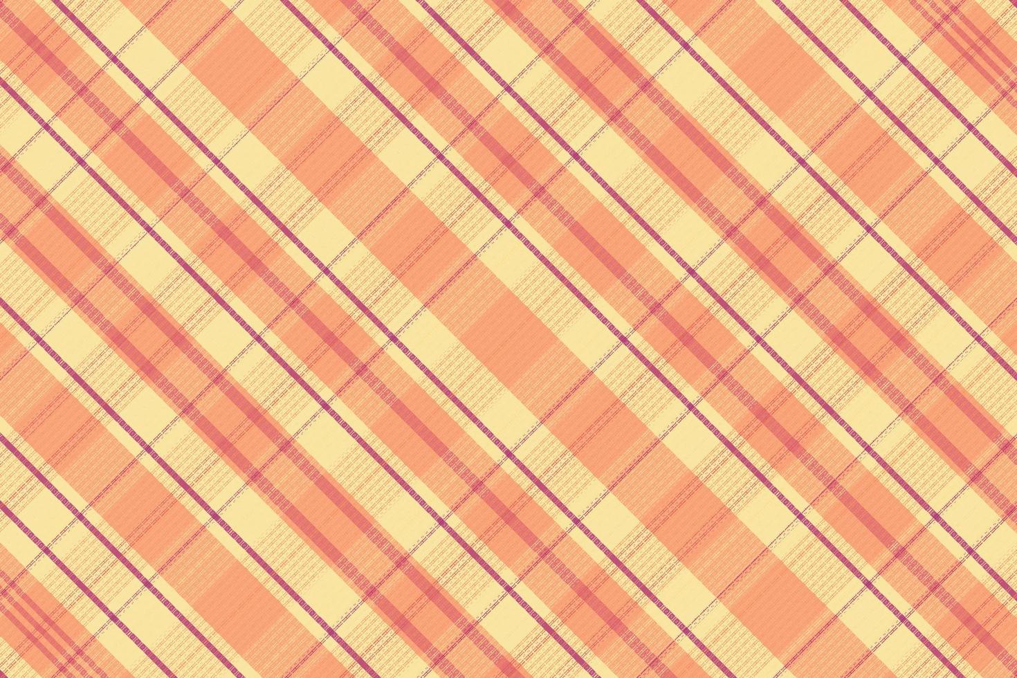 motif à carreaux tartan avec texture et couleur chaude. vecteur