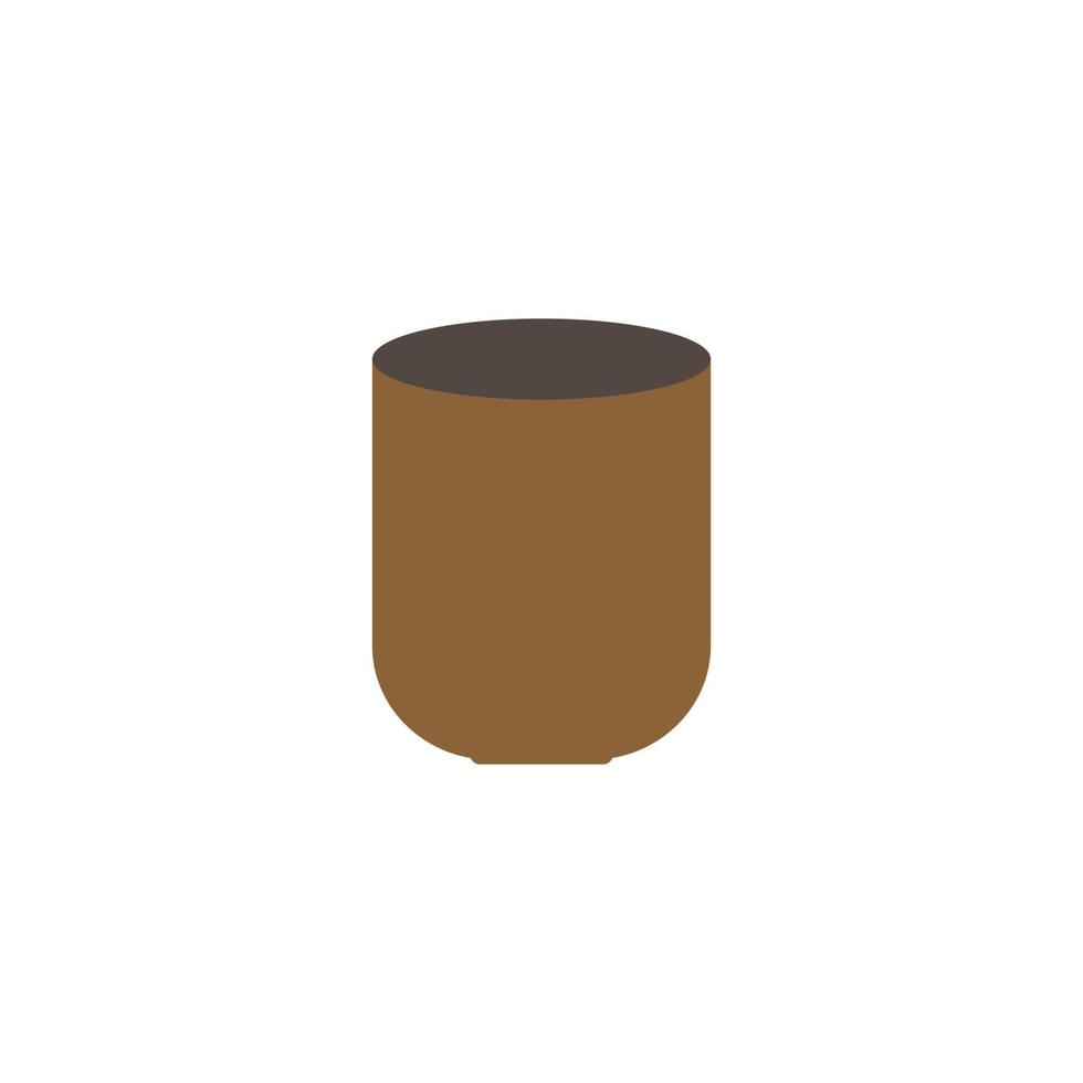 illustration de conception d'icône de vecteur de café
