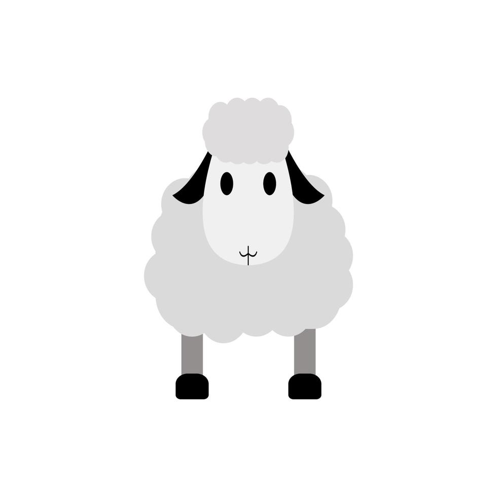 conception d'illustration d'élément de vecteur de mouton