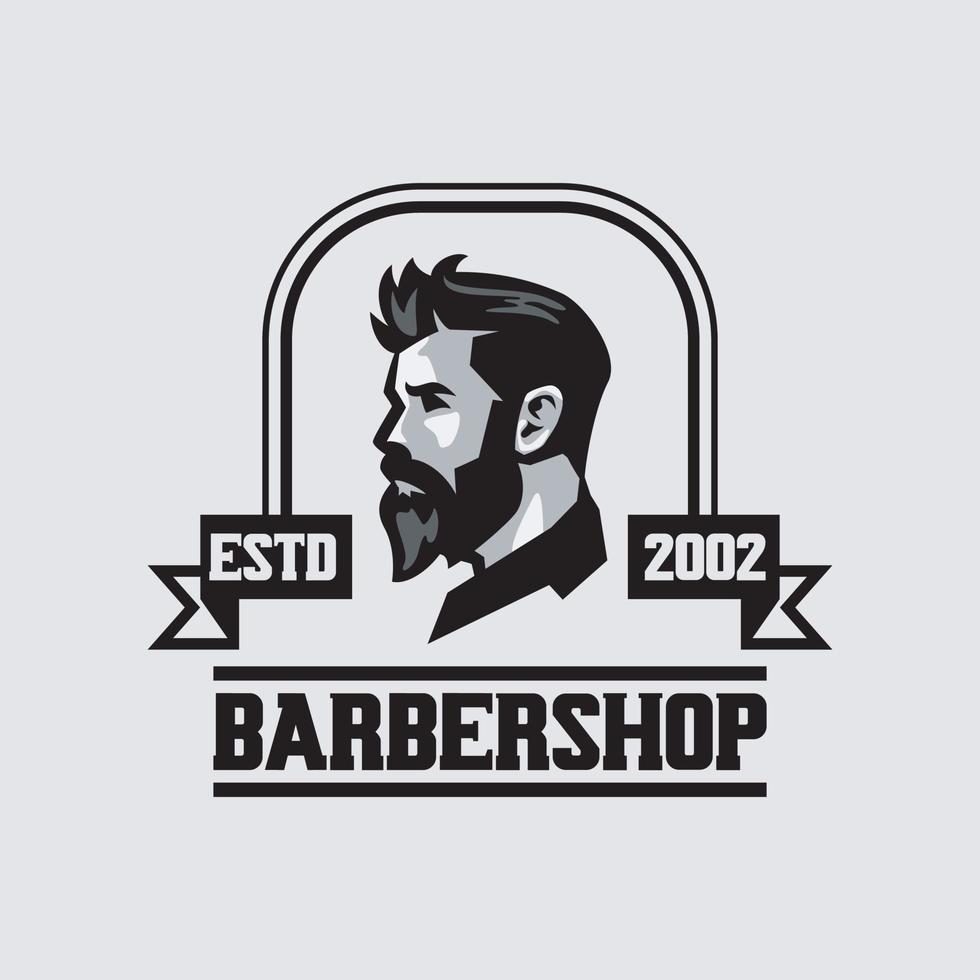 logo du salon de coiffure 5 vecteur