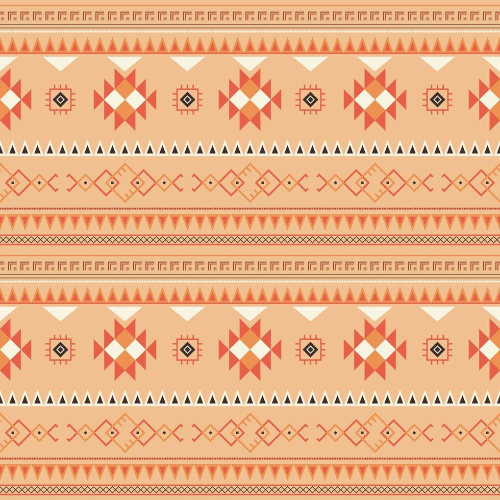 motif géométrique vectorielle continue. dessin ethnique vintage tribal. papier peint, conception de tissu, tissu, papier, emballage, cartes postales. vecteur