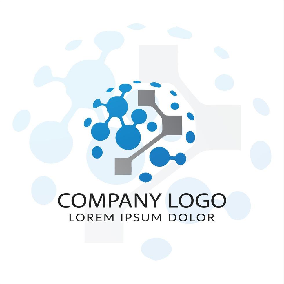 conception de marque de logo moderne vecteur