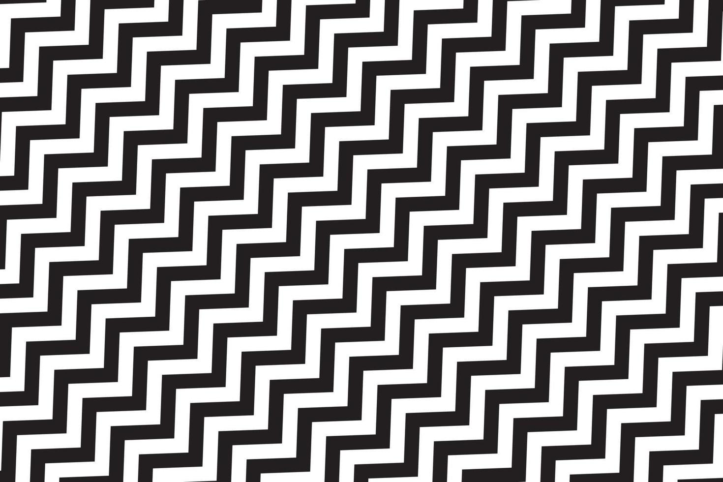 motif zigzag en blanc et noir. illustration vectorielle vecteur