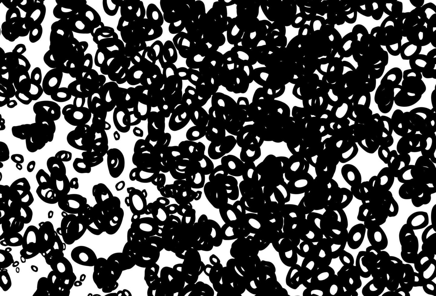 texture vecteur noir et blanc avec des disques.