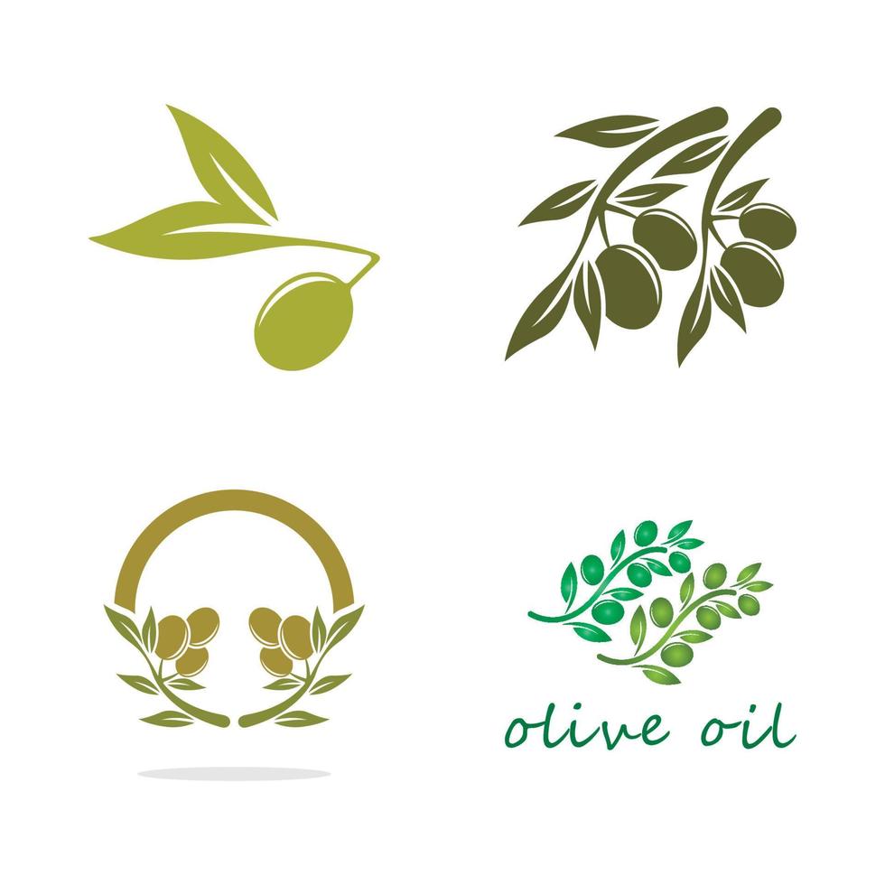 illustration vectorielle d & # 39; icône olive vecteur