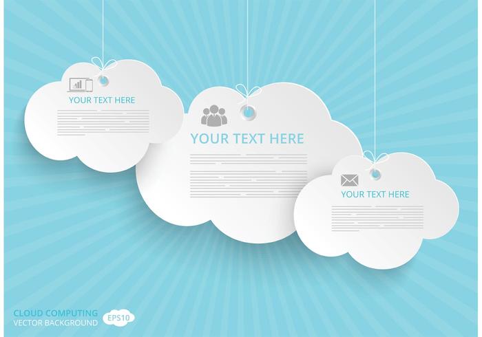 Vector Cloud Computing Concept gratuit
