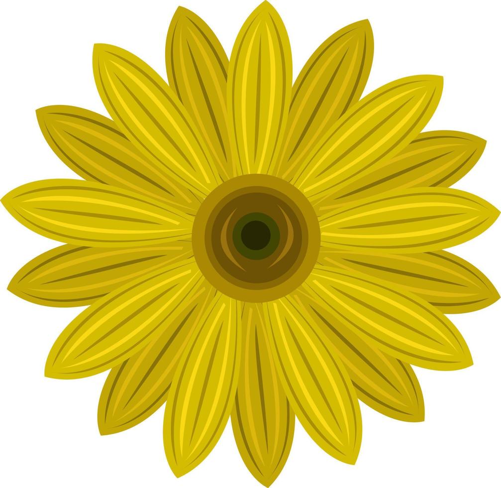 art vectoriel de fleur de colophane pour la conception graphique et l'élément décoratif