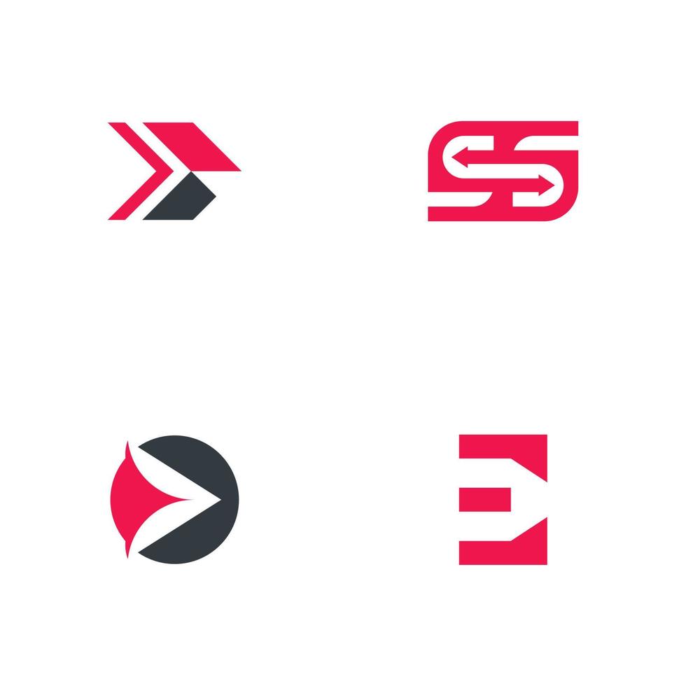 création de logo vectoriel express moderne, modèle de conception d'icône de logo d'entreprise flèche