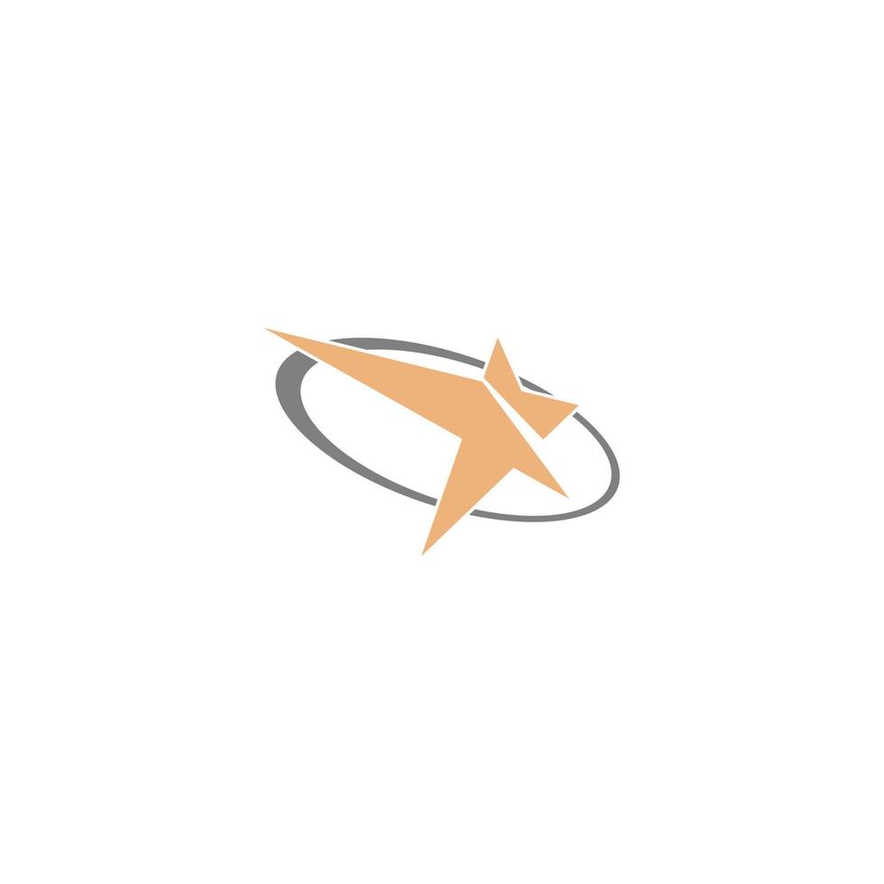 modèle d'illustration icône logo étoile vecteur