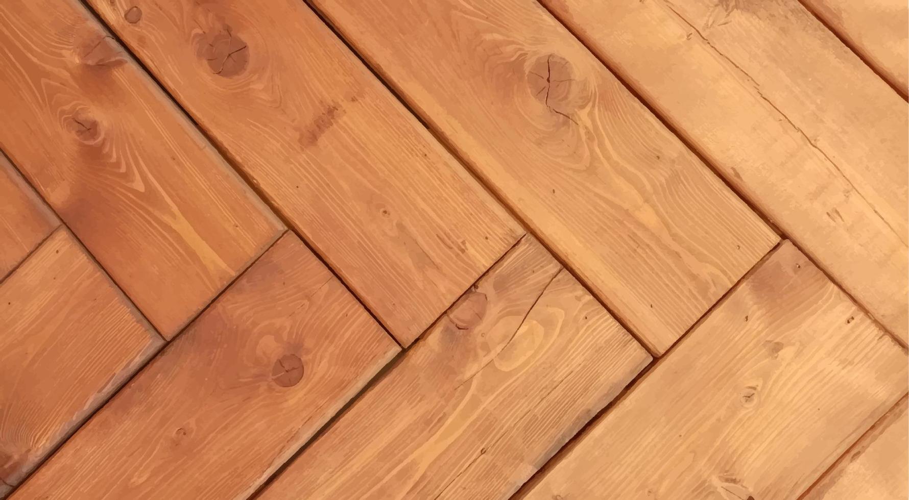 planches de parquet en bois à ornement géométrique. décoration des locaux avec des matériaux naturels naturels de recyclage. modèle de bannière web pour le design industriel. vecteur