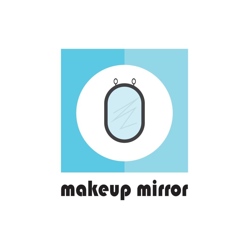 création de logo miroir vecteur