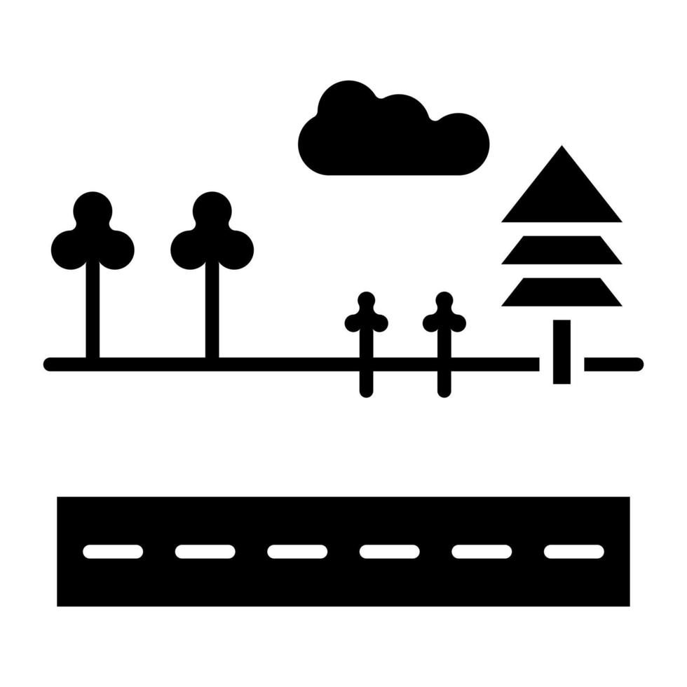 icône de glyphe de pois multiples vecteur