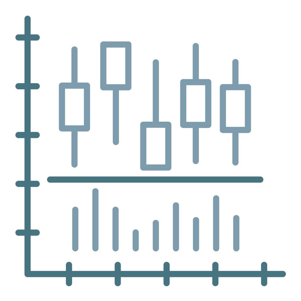 chandelier, ligne graphique, deux, couleur, icône vecteur