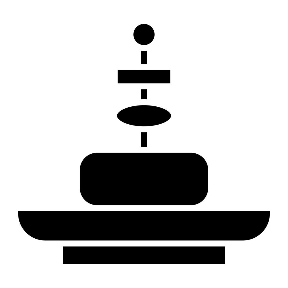 icône de glyphe de tapas vecteur