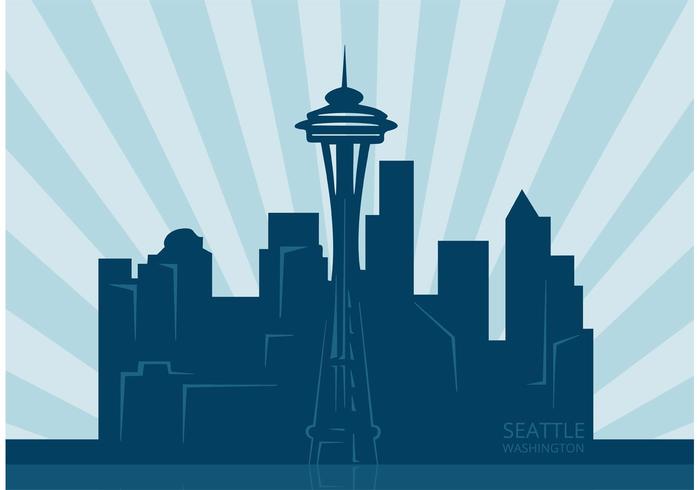 Free Vector seattle City Skyline