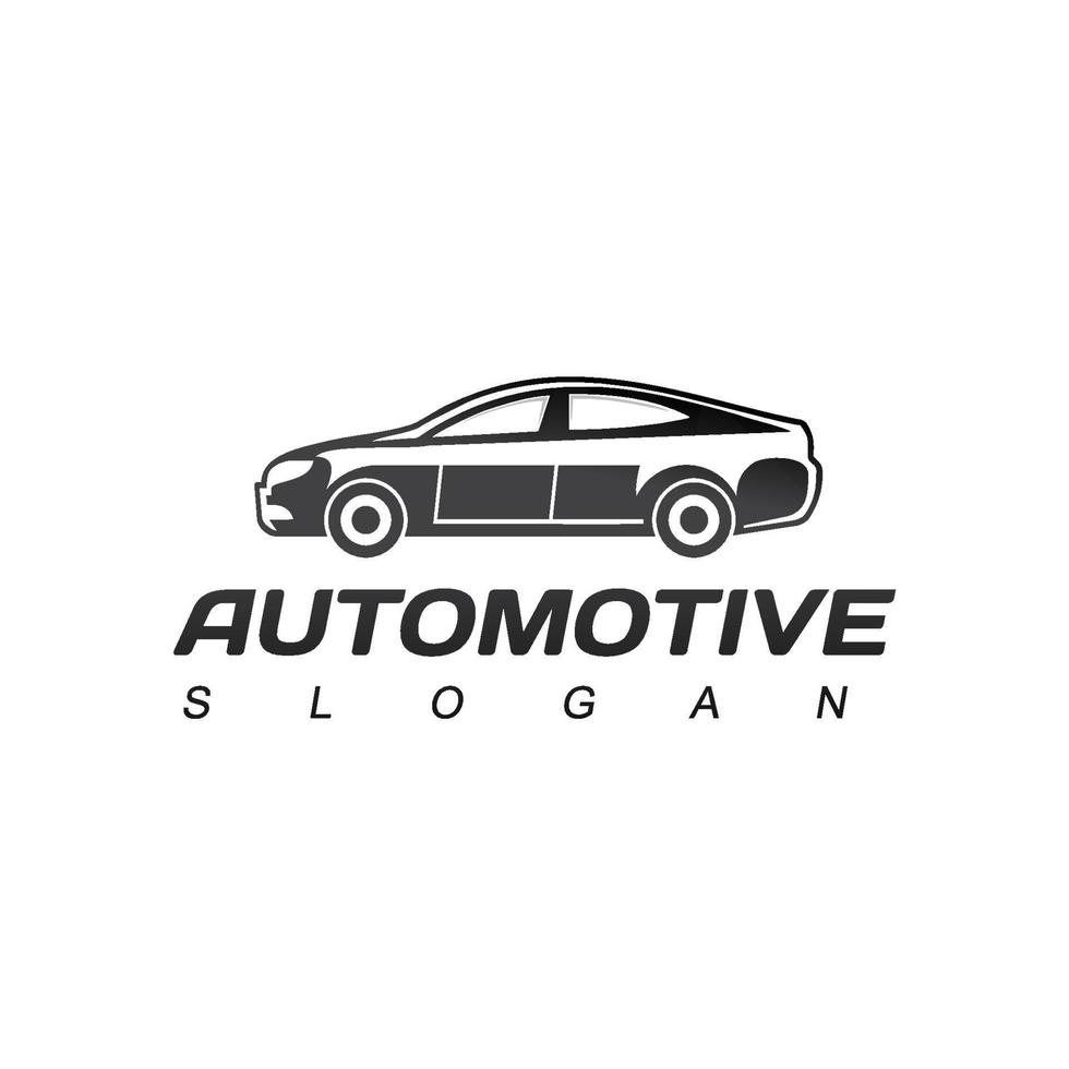 modèle de logo automobile, icône de voiture moderne vecteur
