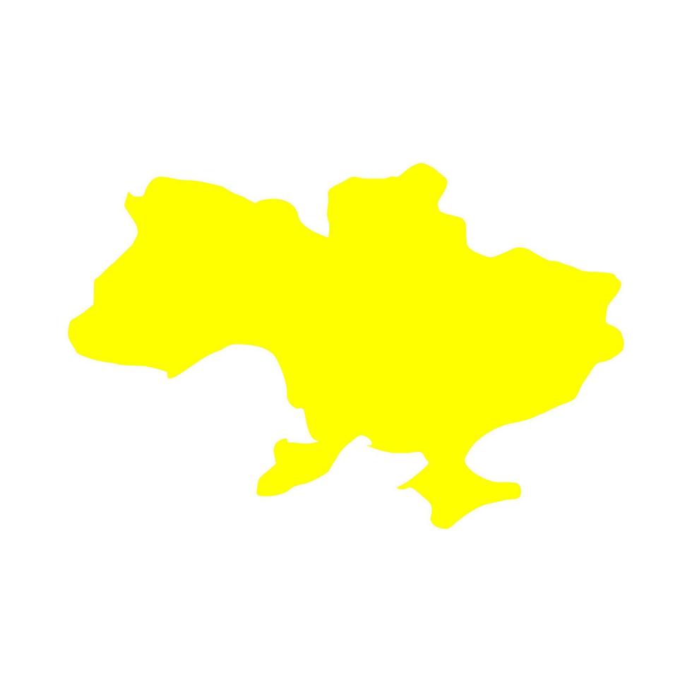 carte ukrainienne illustrée vecteur