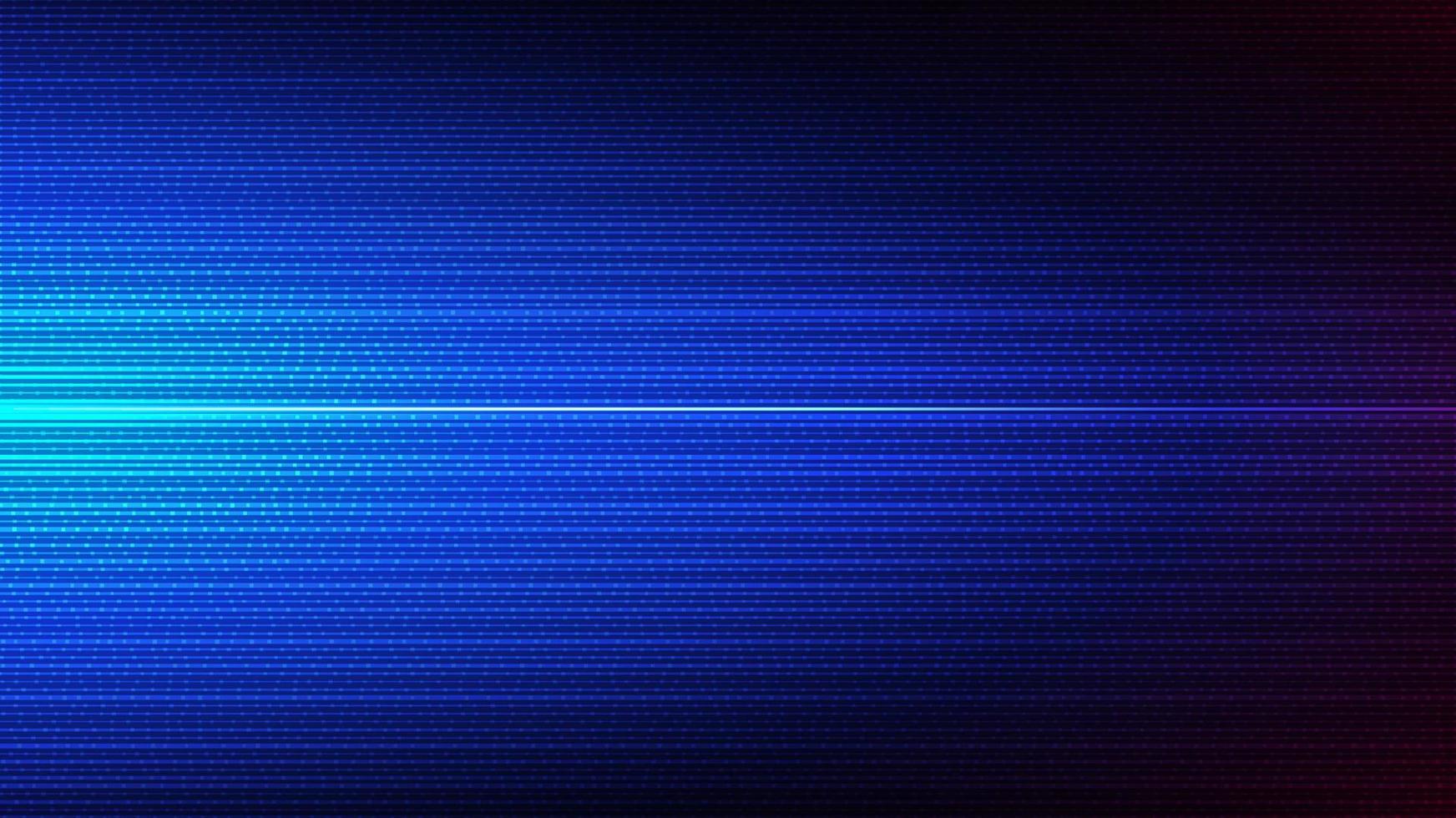 technologie abstraite lignes bleues futuristes numériques effet d'éclairage sur fond sombre vecteur