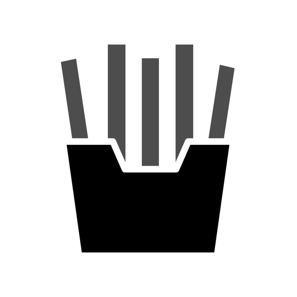 illustration graphique vectoriel de l'icône française de frites