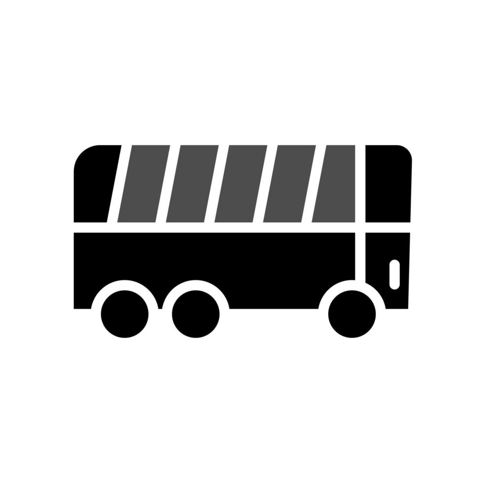 illustration graphique vectoriel de l'icône de bus