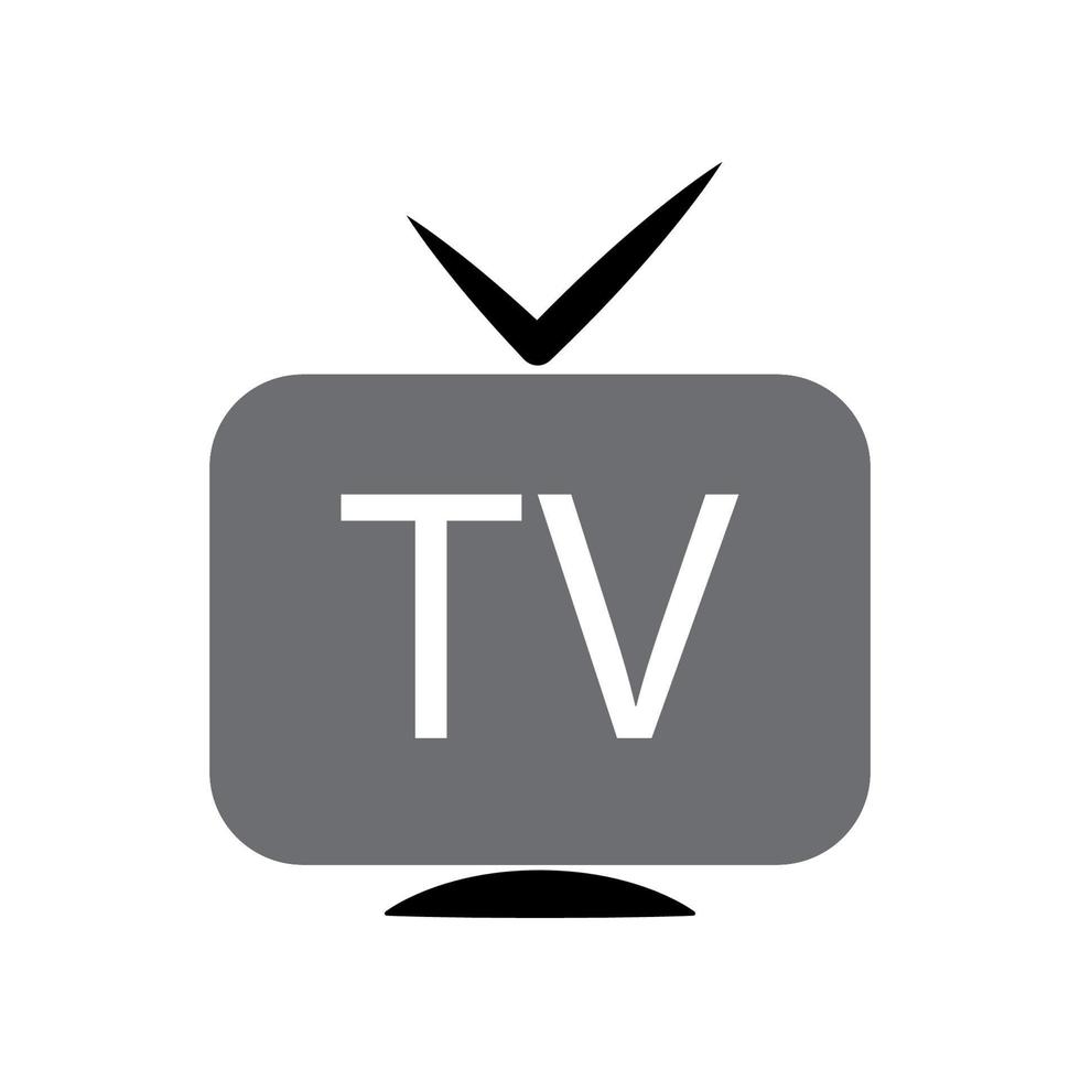 illustration graphique vectoriel de l'icône de la télévision