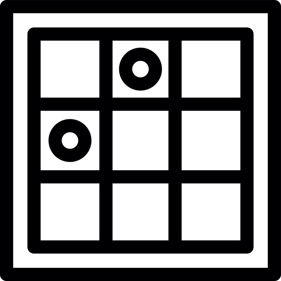 icône de ligne de jeu d'échecs vecteur