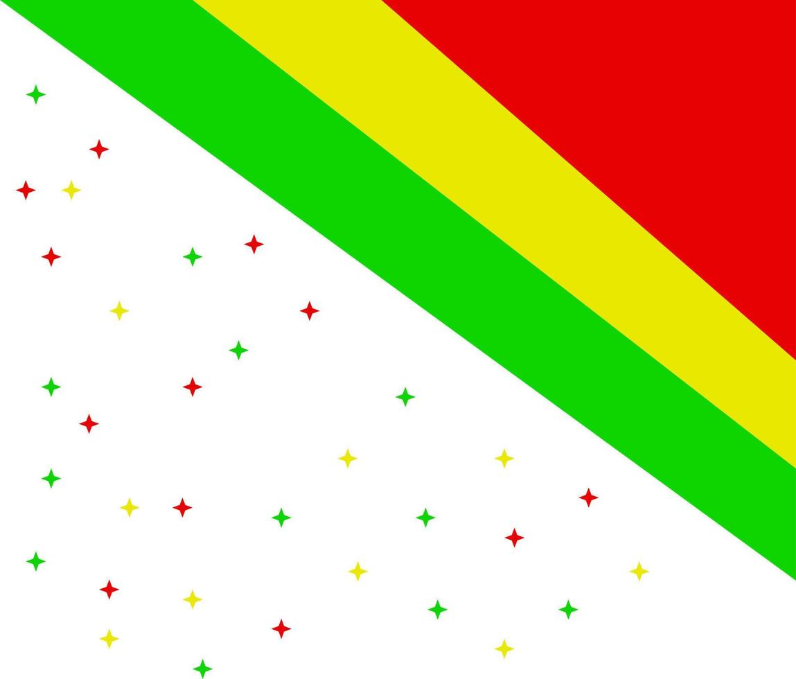 ensemble de drapeaux pays amour jour de l'indépendance du congo.parfait pour le fond le jour de l'indépendance du congo. vecteur