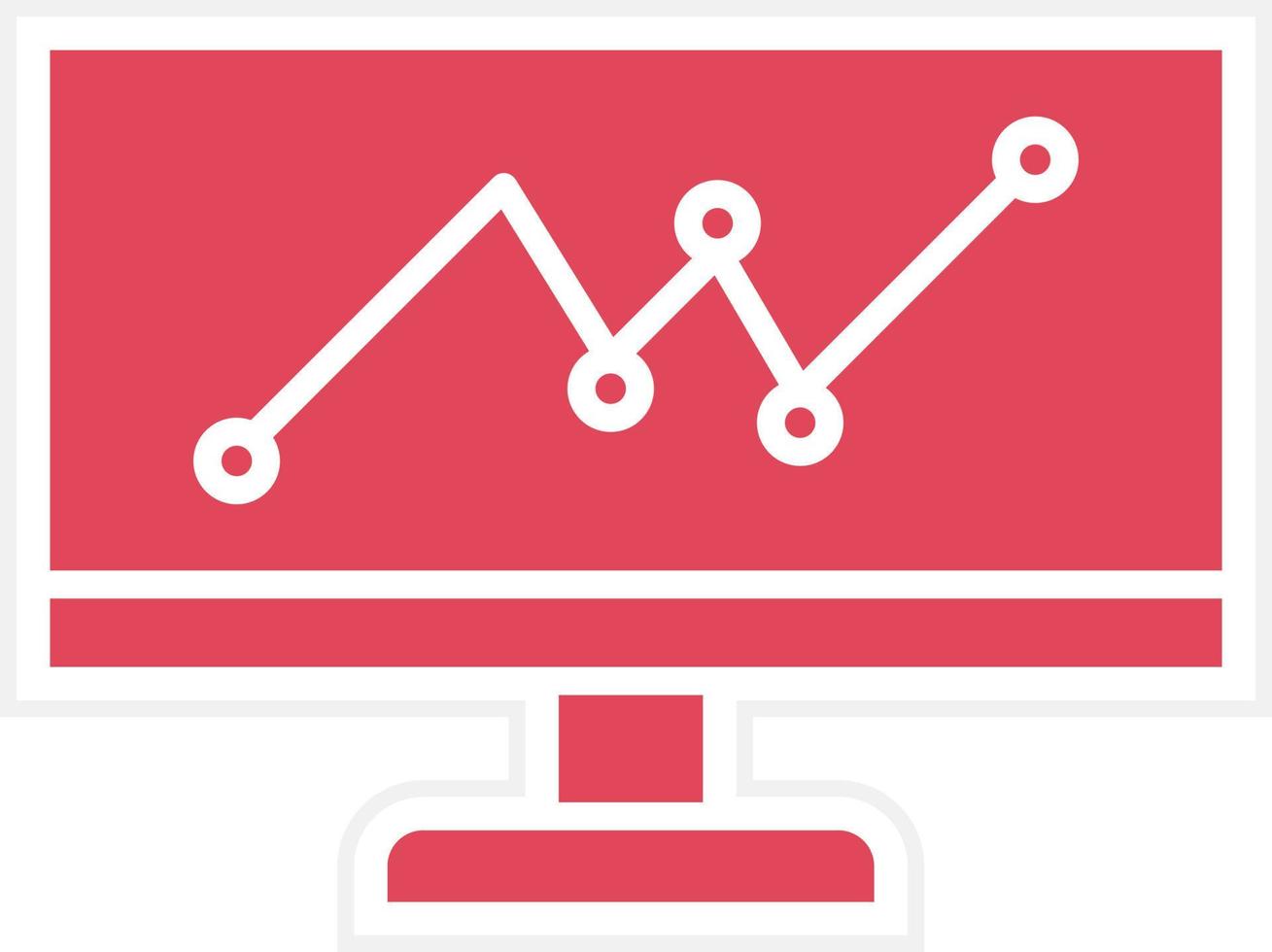 style d'icône d'analyse web vecteur