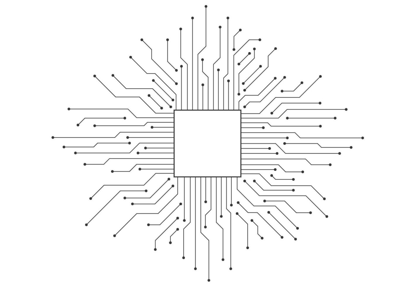 abstrait numérique avec texture de circuit imprimé de technologie. illustration de la carte mère électronique. concept de communication et d'ingénierie. illustration vectorielle vecteur