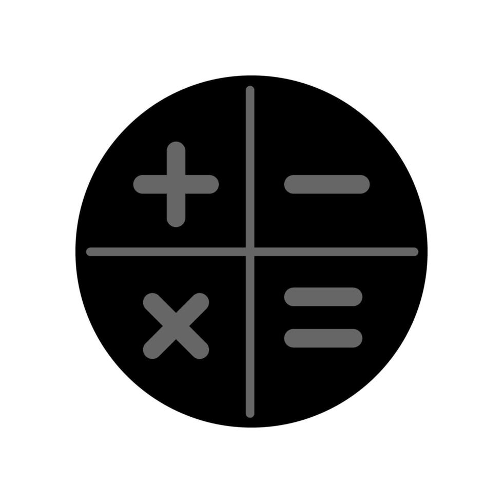illustration graphique vectoriel de la conception de l'icône de la calculatrice