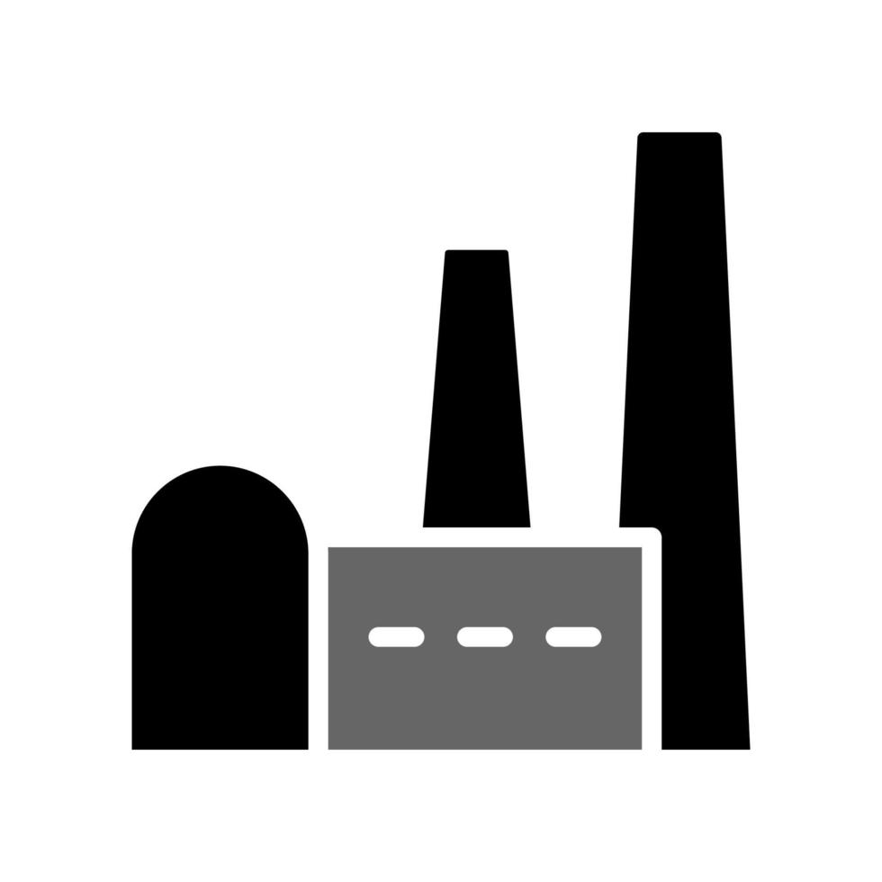 illustration graphique vectoriel de la conception d'icônes d'usine