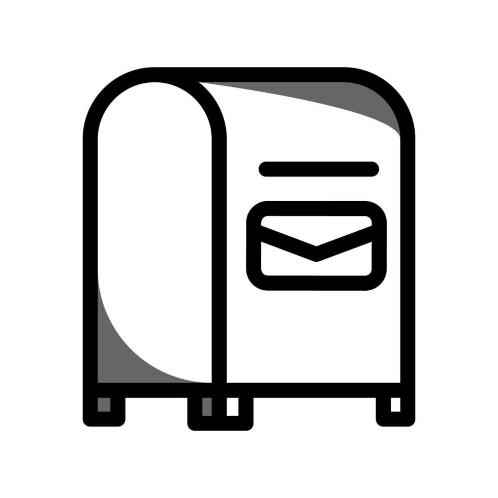 illustration graphique vectoriel de l'icône de la boîte aux lettres