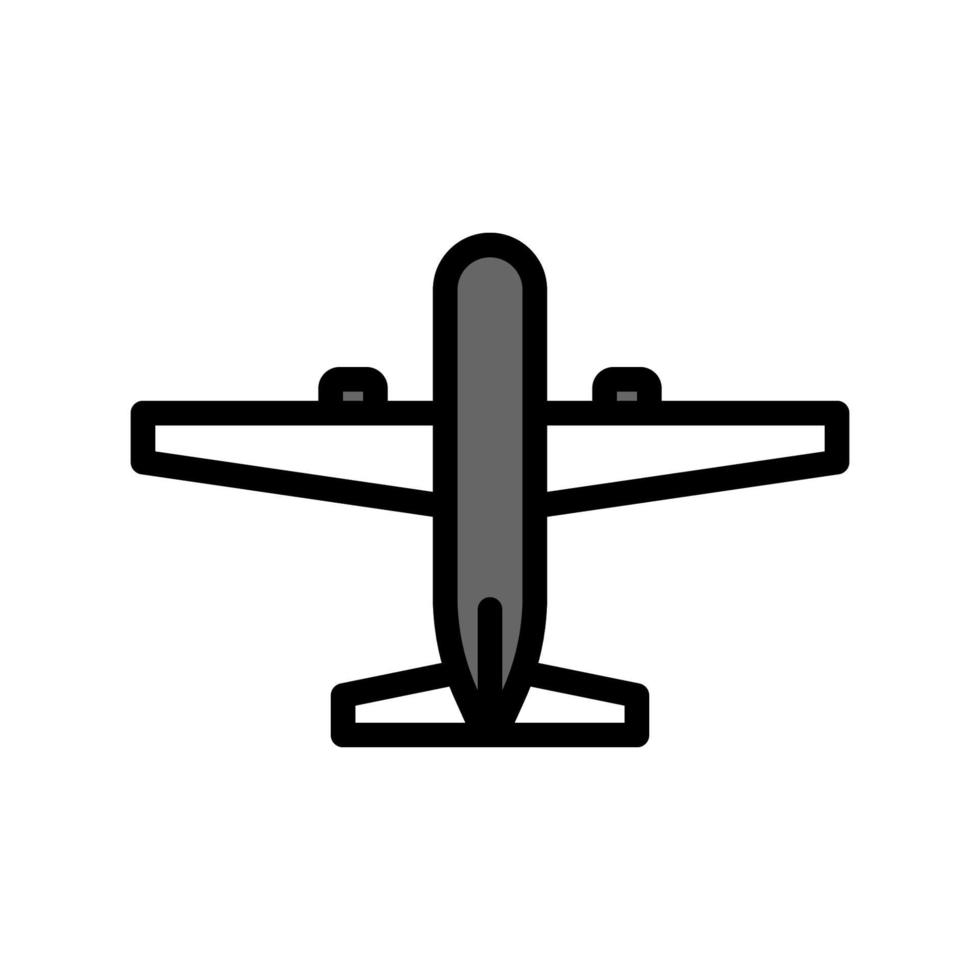 illustration graphique vectoriel de l'icône de l'avion