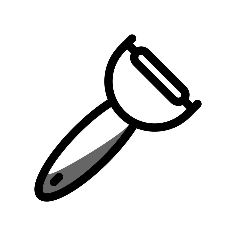 illustration graphique vectoriel de l'icône de l'éplucheur