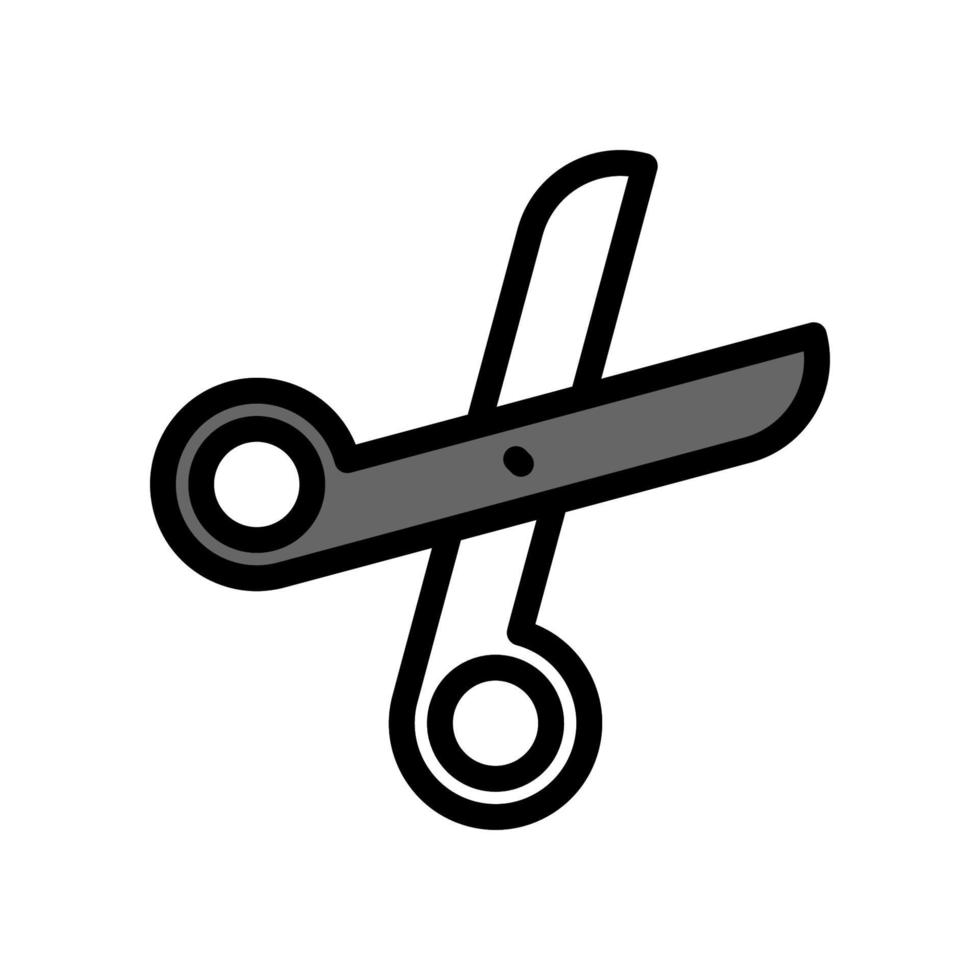 illustration graphique vectoriel de l'icône de ciseaux