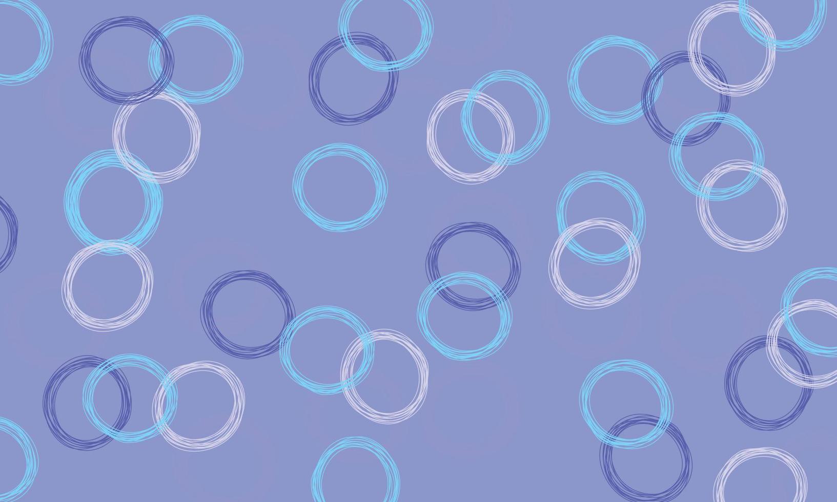 texture vectorielle bleu clair avec motif de disques. vecteur