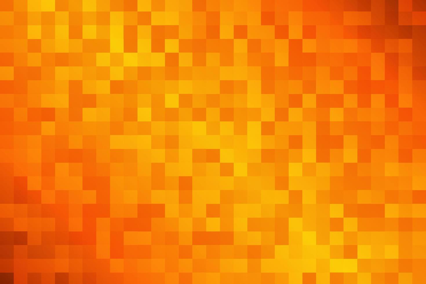 fond polygonal de rectangles orange abstraits. vecteur. vecteur