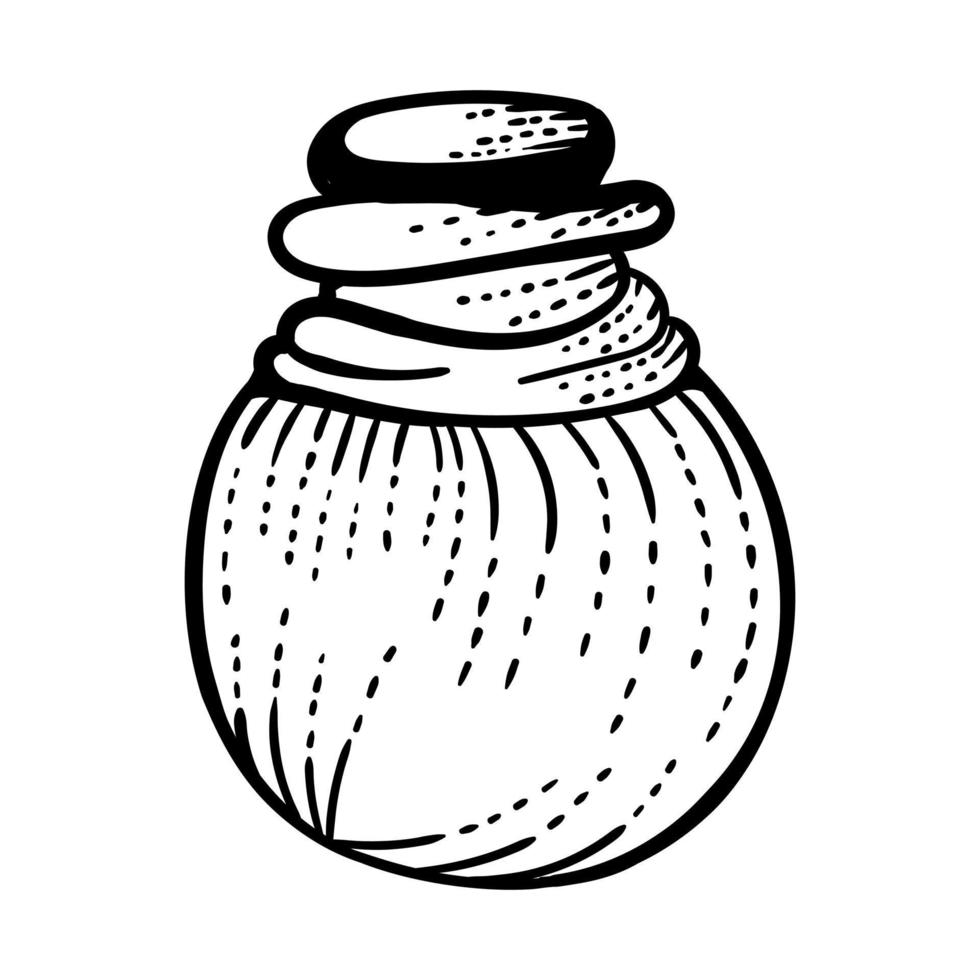 illustration de conception de pot vecteur