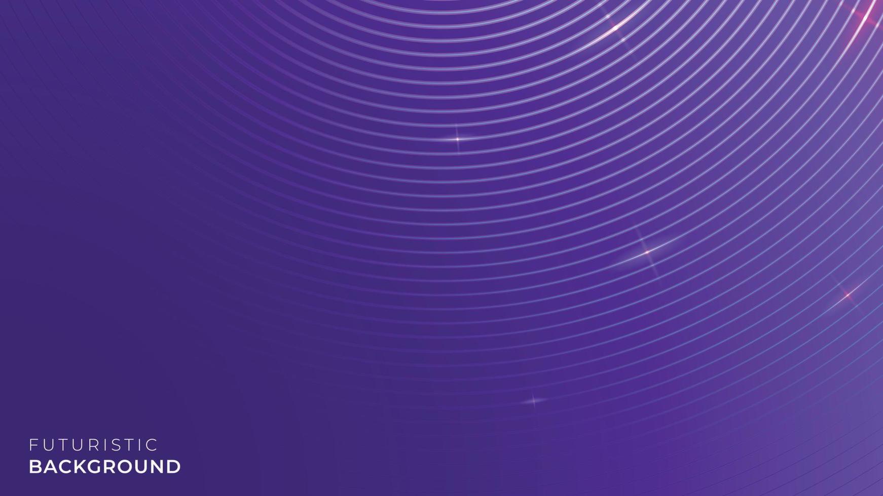 arrière-plan futuriste de cercles de néons lumineux. bague bleue moderne avec brillant. illustration vectorielle vecteur