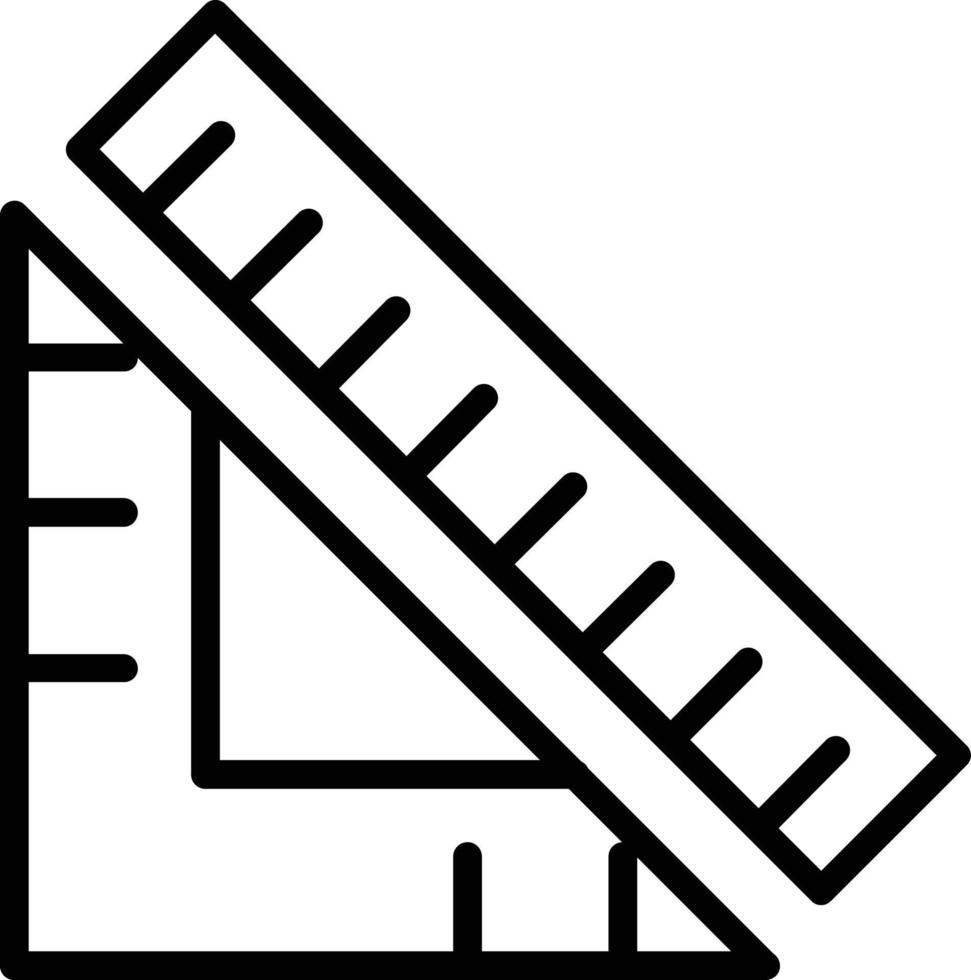 icône de ligne de vecteur de géométrie
