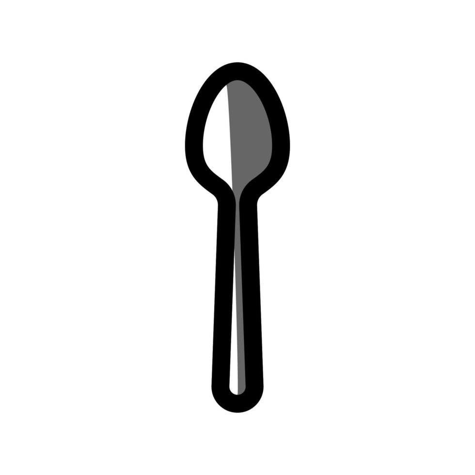 illustration graphique vectoriel de l'icône de la cuillère