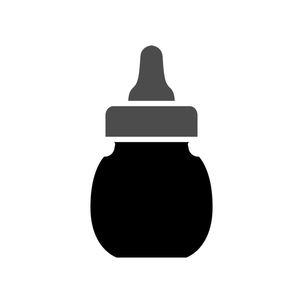 illustration graphique vectoriel de l'icône de la bouteille de lait