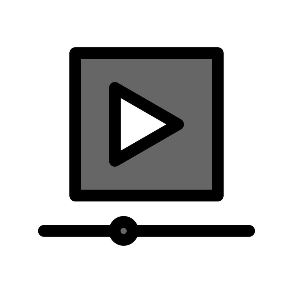 illustration graphique vectoriel de l'icône vidéo