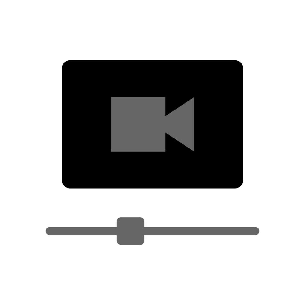 illustration graphique vectoriel de l'icône vidéo