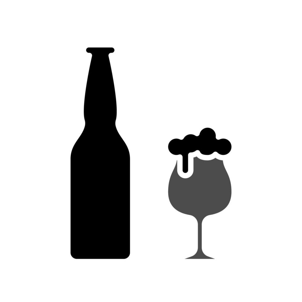 illustration graphique vectoriel de l'icône de la bière