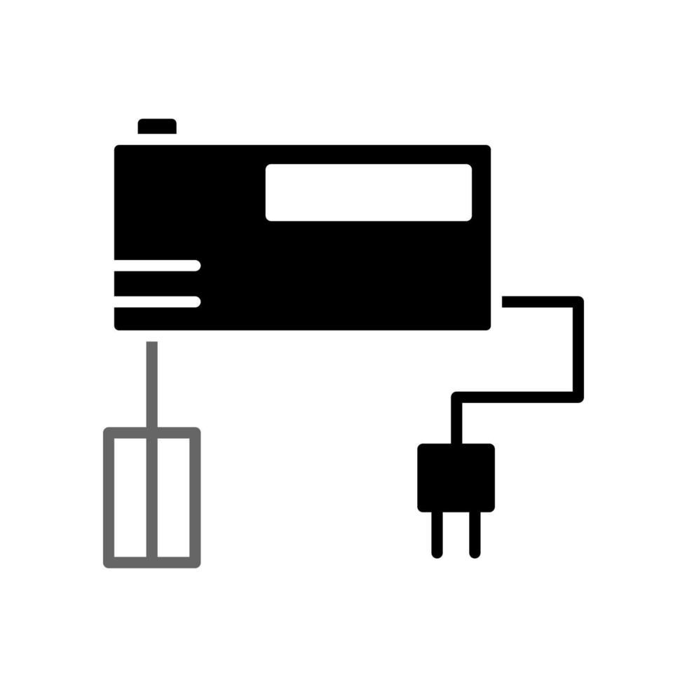 illustration graphique vectoriel de l'icône du mélangeur