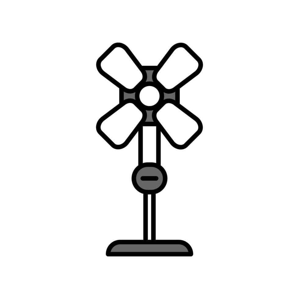 illustration graphique vectoriel de l'icône du ventilateur de stand